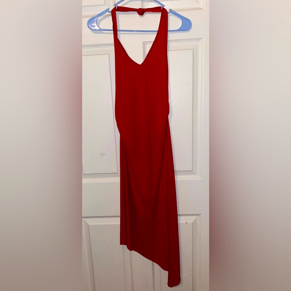 Fancy red dress